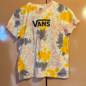 Vans NWT Woman’s Vibrant Tie-Dye Short Sleeve Tee Size Medium